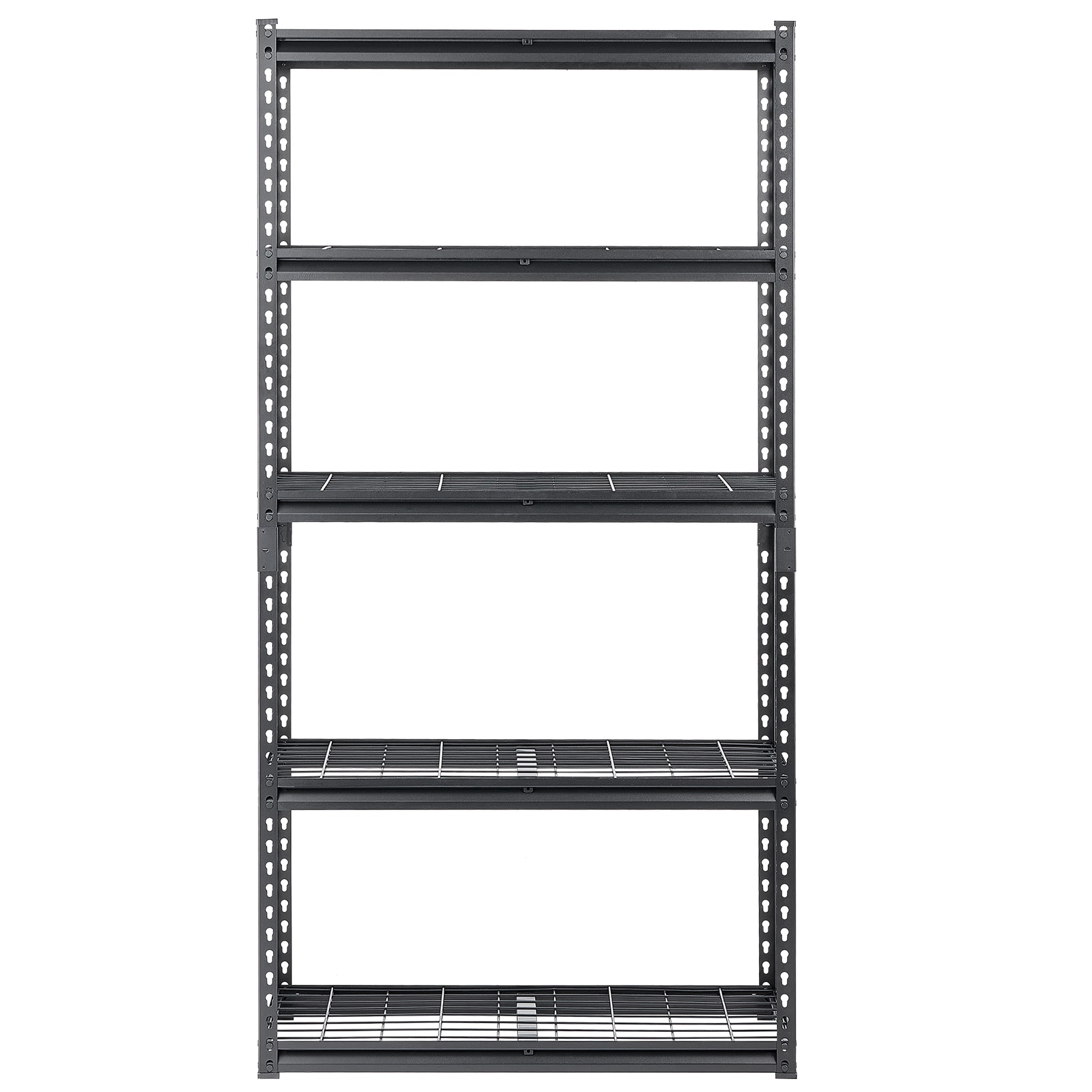 Storage Shelves 5 Tier Adjustable Heavy Duty Garage Shelving Units 2000 Lbs_voghion.com